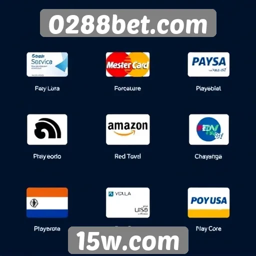 Métodos de pagamento aceitos no 0288bet.com